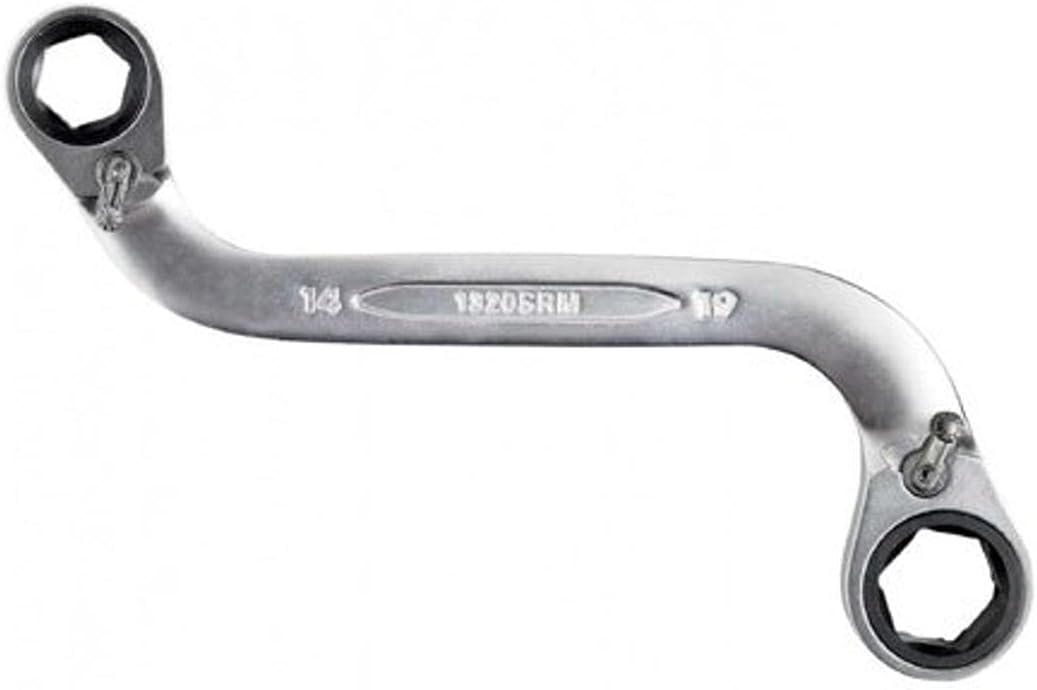 Bahco S Type Racheting Box Wrench, Silver, 1320Srm-14-19  Bahco   