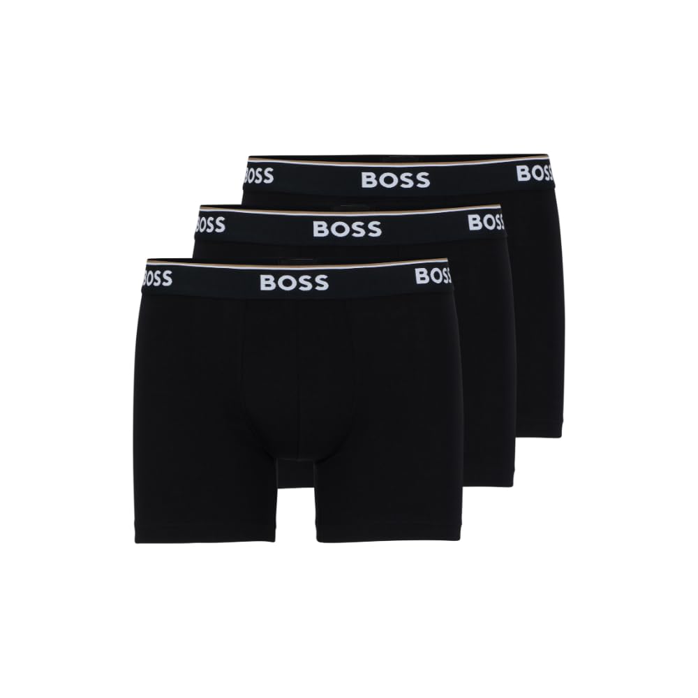 BOSS Men's 3-Pack Cotton Boxer Brief