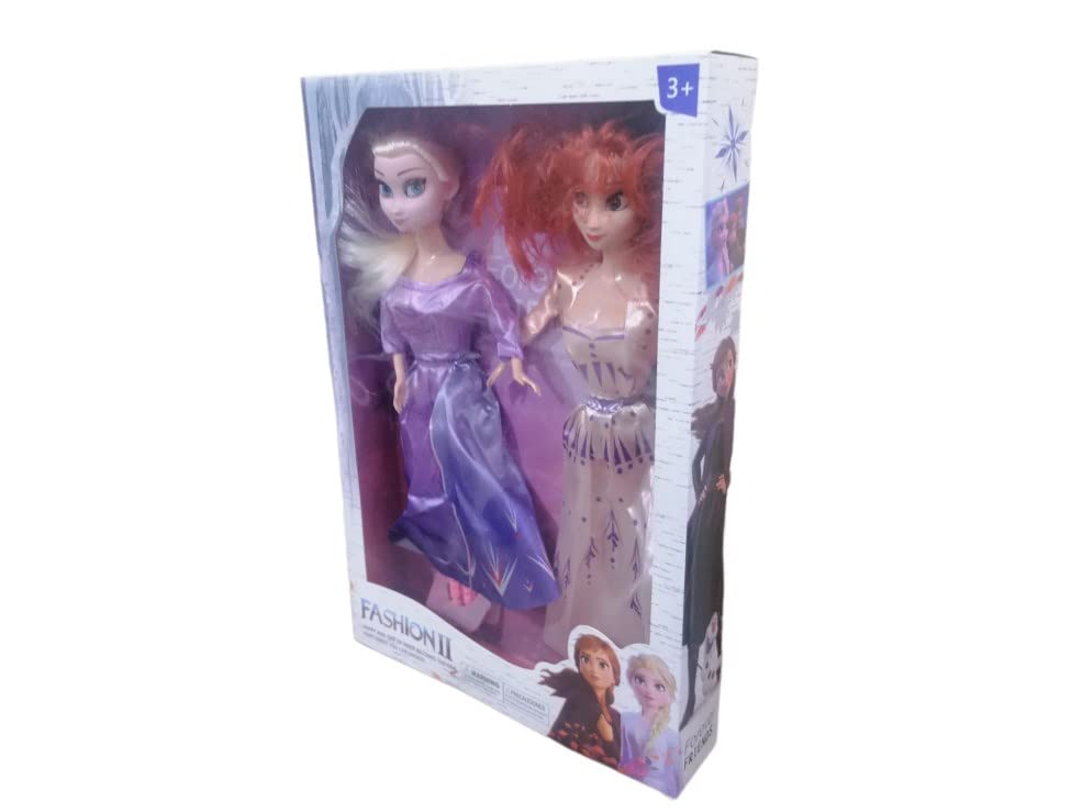 2 Frozen doll a box