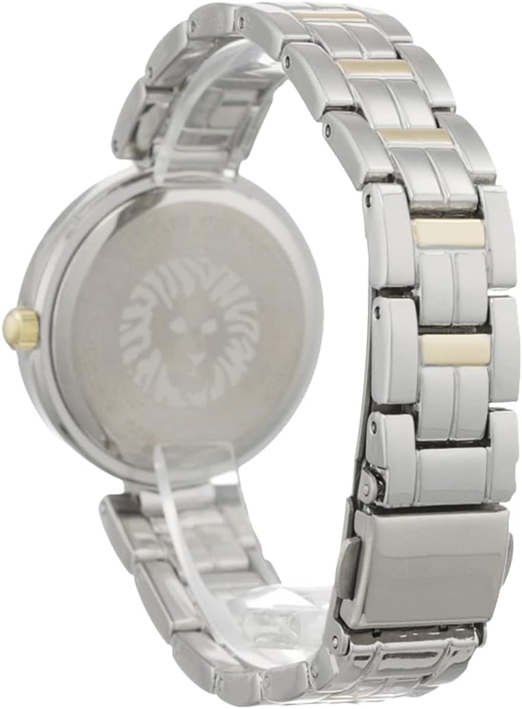 Anne Klein Women's Genuine Diamond Dial Bracelet Watch - Silver