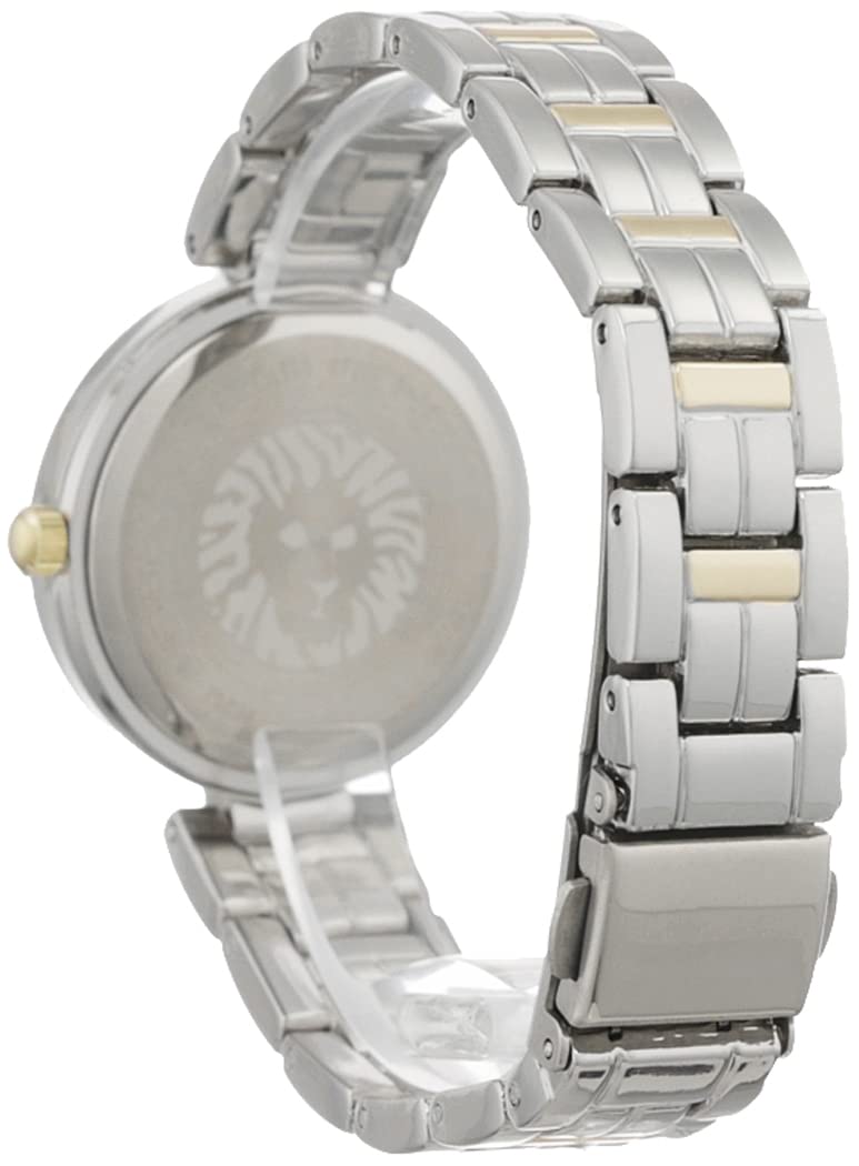 Anne Klein Women's Genuine Diamond Dial Bracelet Watch - Silver