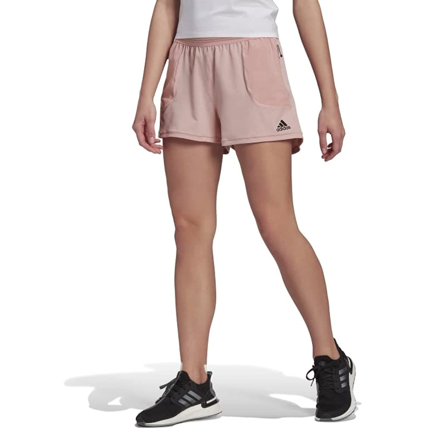 Adidas WTR HTRDY SHO HG1893 TRAINING wonder mauve SHORTS (1/4) For Women