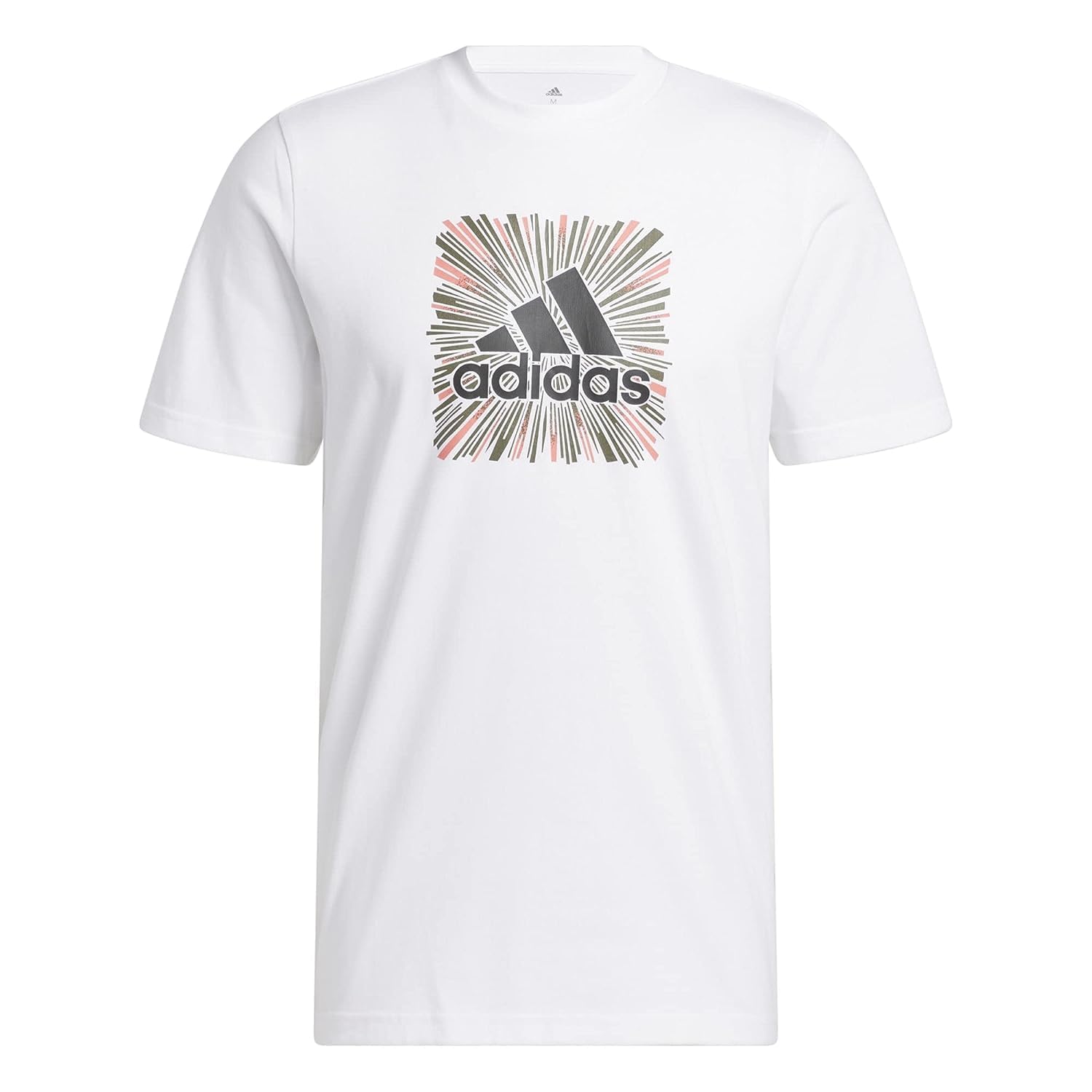 adidas Men's Sport Optimist Sun Logo Sportswear Graphic T-Shirt