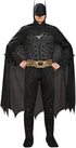 Rubie's Batman: The Dark Knight Trilogy Adult Batman Costume, Black, One size