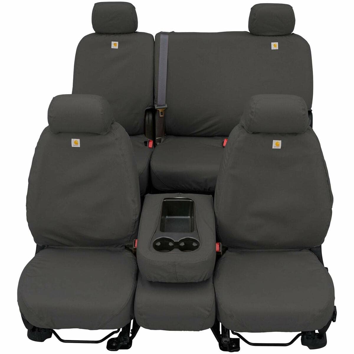 Covercraft Carhartt Seatsaver Custom Seat Covers | Ssc2509Cagy | 1St Row Bucket Seats | Compatible With Select Toyota Tacoma Models, Gravel  ‎Covercraft   