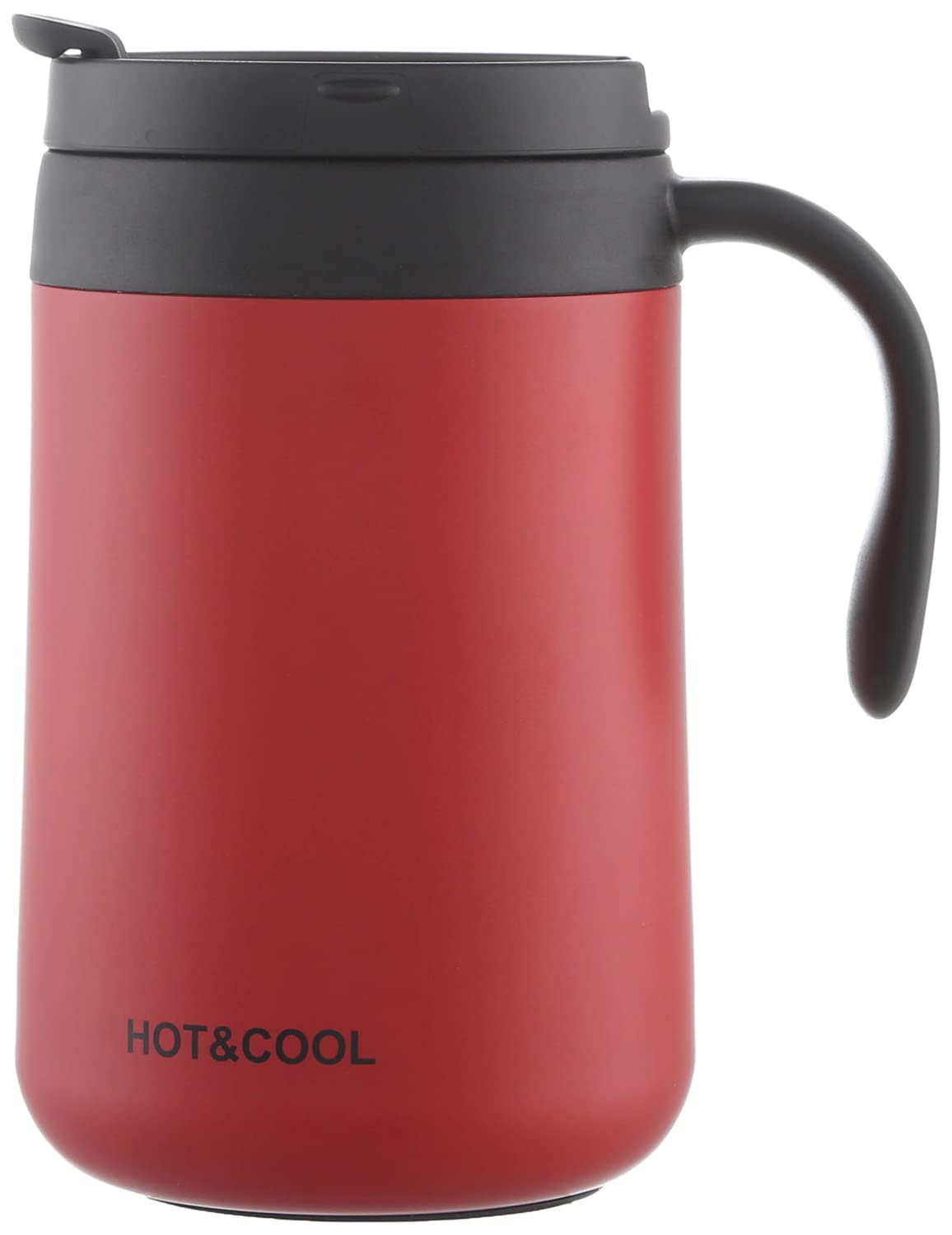 HOOR Stainless Steel Cup, 500 ml - Red