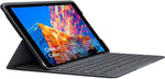 Logitech Slim Folio Case with Built-in Wireless Keyboard for iPad Air (3rd Generation, Model: A2152/A2123/A2153/A2154), Spanish QWERTY Layout - Grey