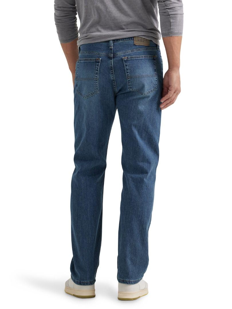 Wrangler Authentics Men's Regular Fit Comfort Flex Waist Jean Pants