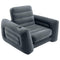 Intex armchair sofa bed inflatable single grey 66551np-66551