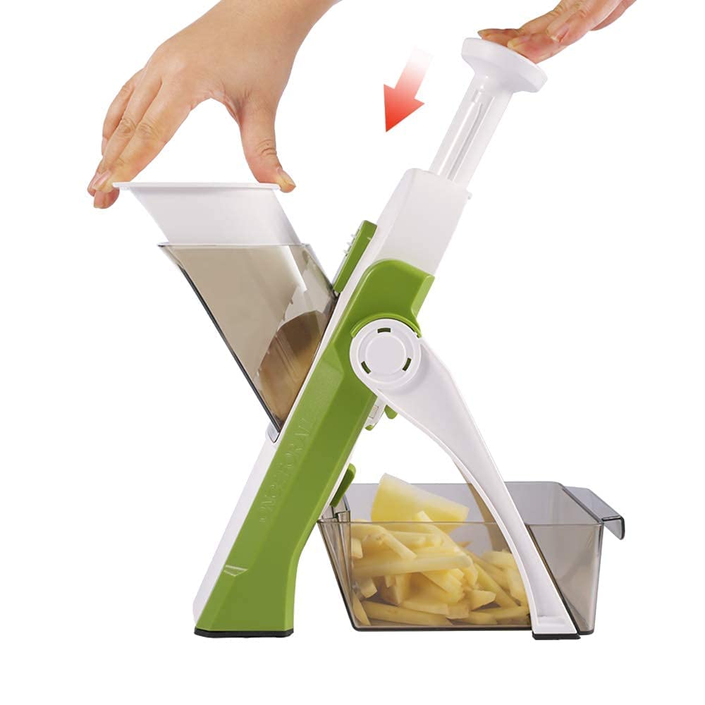 ONCE FOR ALL Showay Vegetable Cutter Mandoline Slicer, .Food Chopper,Dicer Fruit,French Fry Julinner