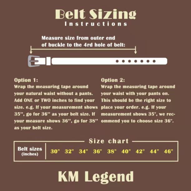 KM Legend Men's Belt