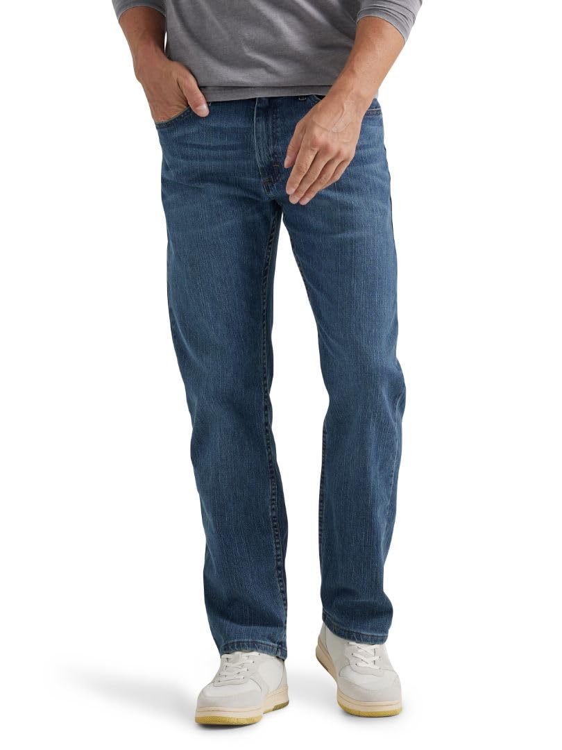 Wrangler Authentics Men's Regular Fit Comfort Flex Waist Jean Pants