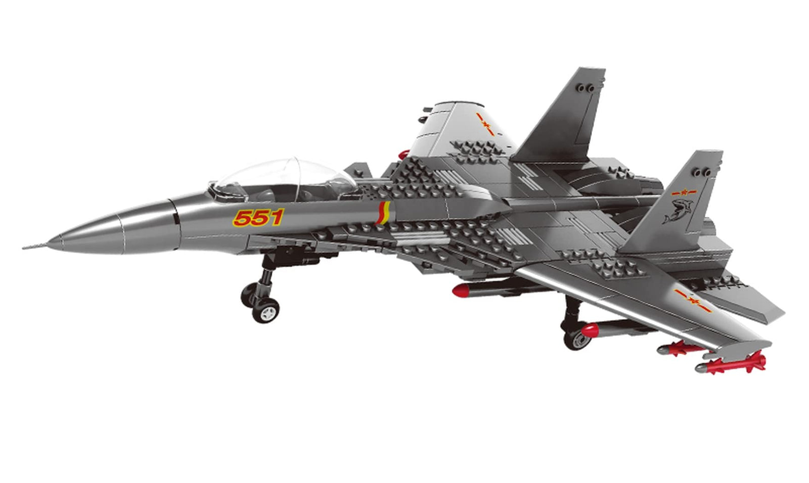 The Shenyang J15 Carrier - Based Fighter 1:54 No. 4001 285 pcs.