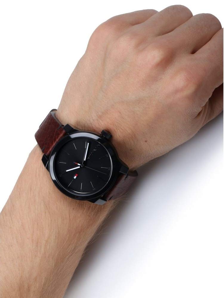 Tommy Hilfiger Men's Navy Dial Navy Silicone Watch - 1791803