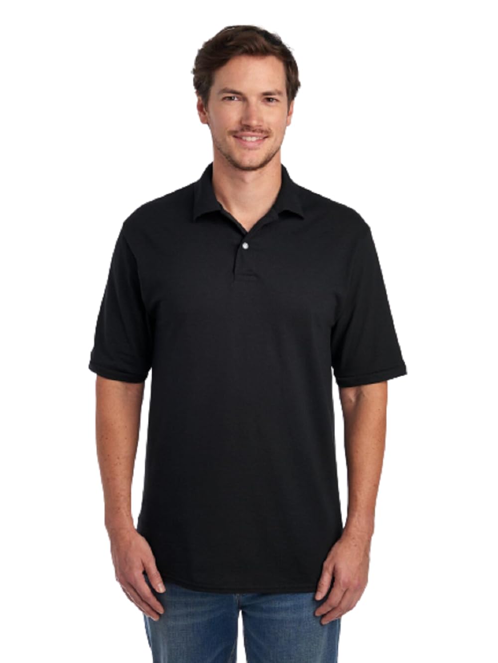 Jerzees mens Spot Shield Short Sleeve Polo Sport Shirt Polo Shirt