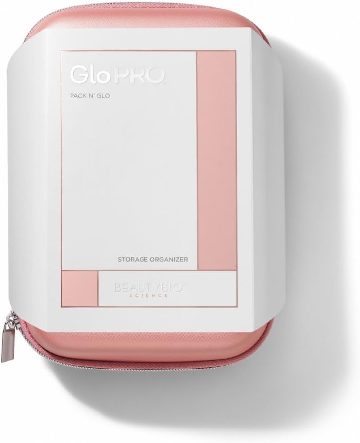 Beauty Bioscience Pack N' Glo Storage Organizer, Blush  Beauty Bioscience   