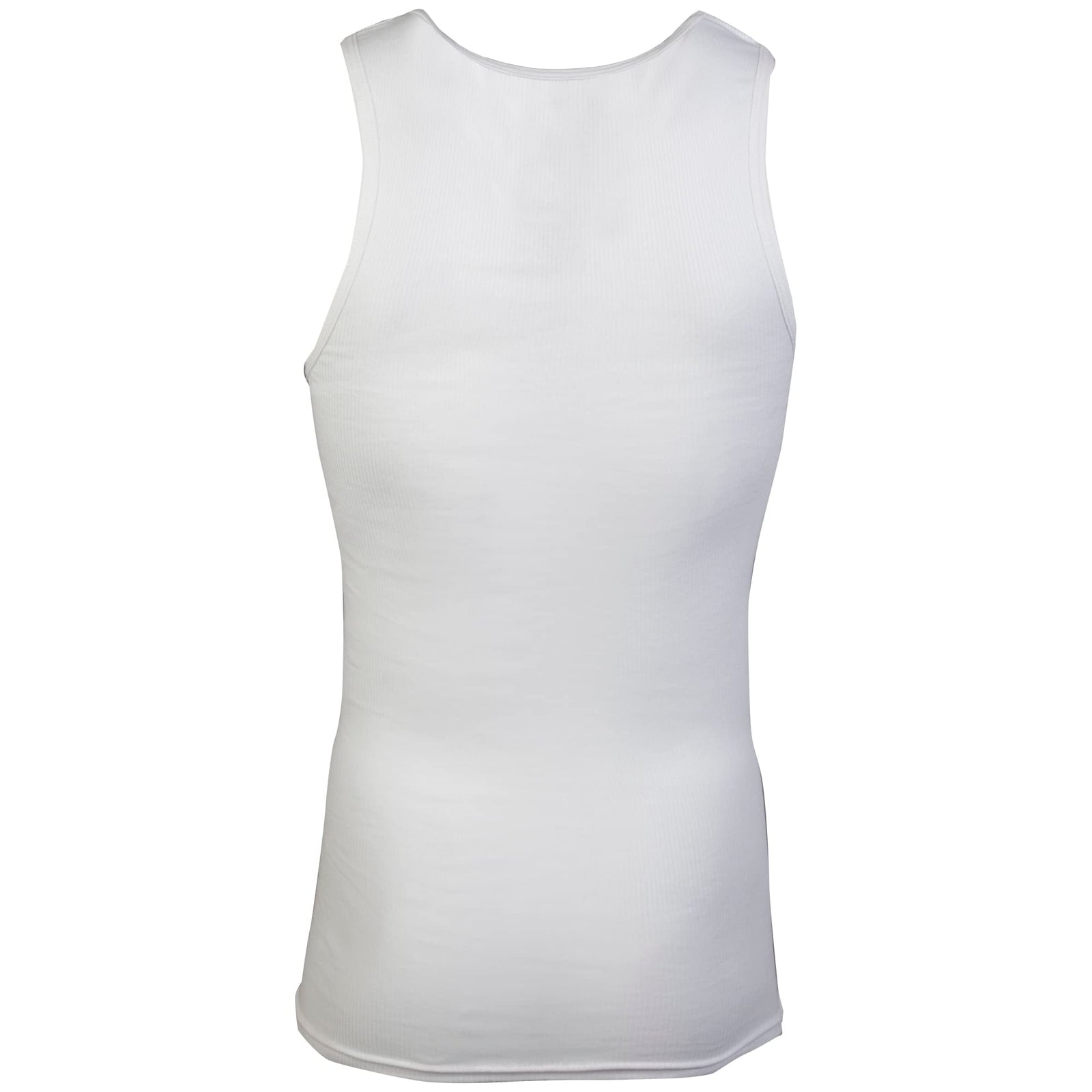 Gildan Men's A-Shirt Tank Tops, 6-Pack, Style G1104, White, Size: Large