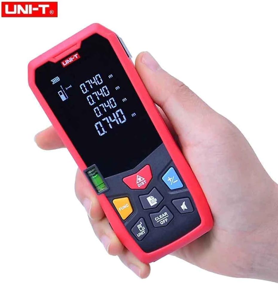 UNI-T LM60 Laser Rangefinders | Bubble Level Rangefinder Range 60m Handheld Distance Meter