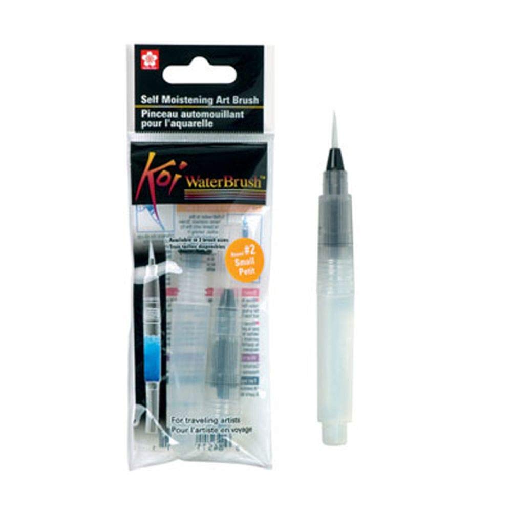 Sakura Koi Water Brush-Fine Tip, Nylon, Beige