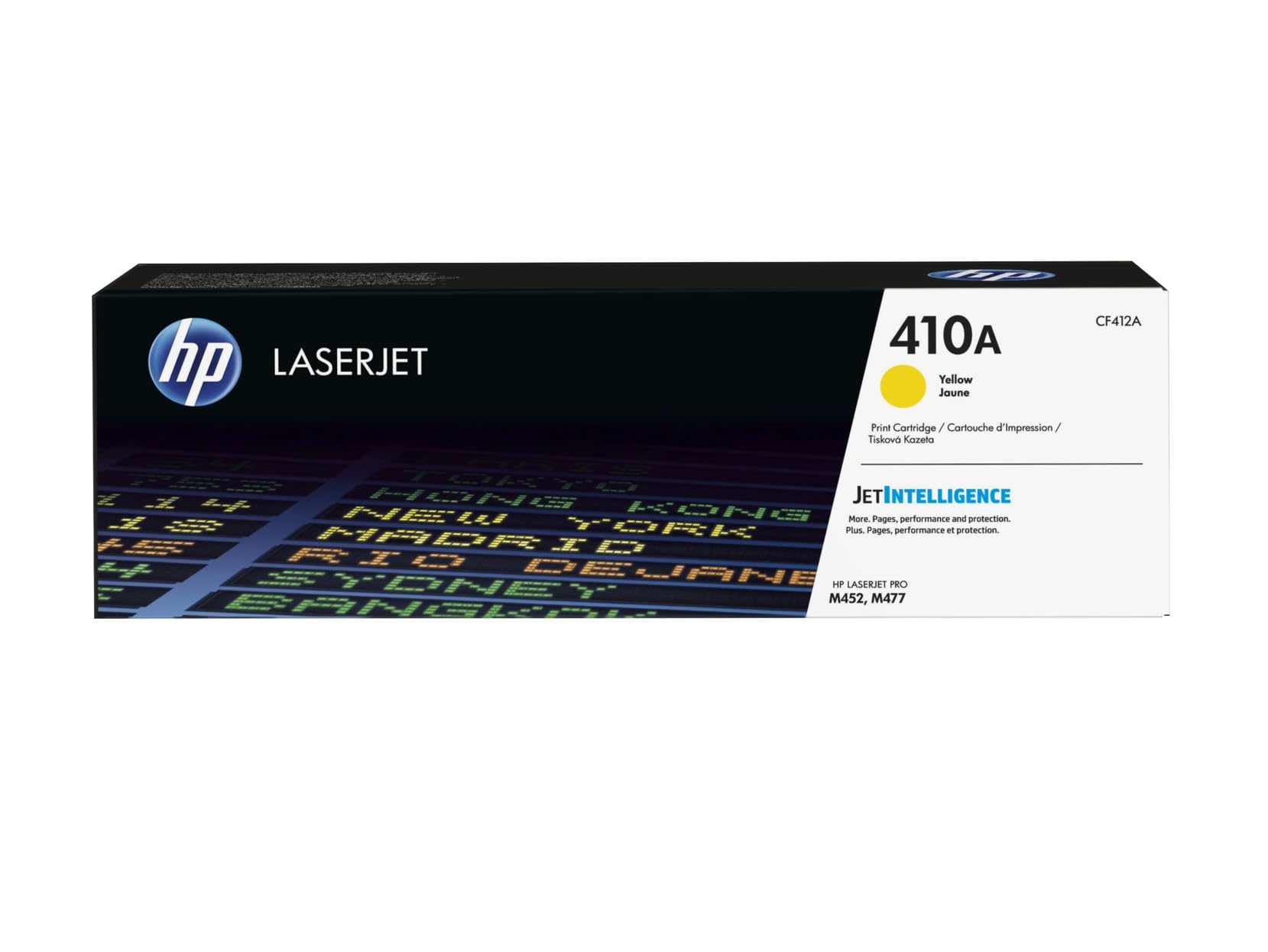 Hp 410A Yellow Original Laserjet Toner Cartridge - Cf412A