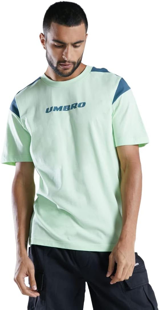 Umbro Mens PANELLED TEE T-Shirt