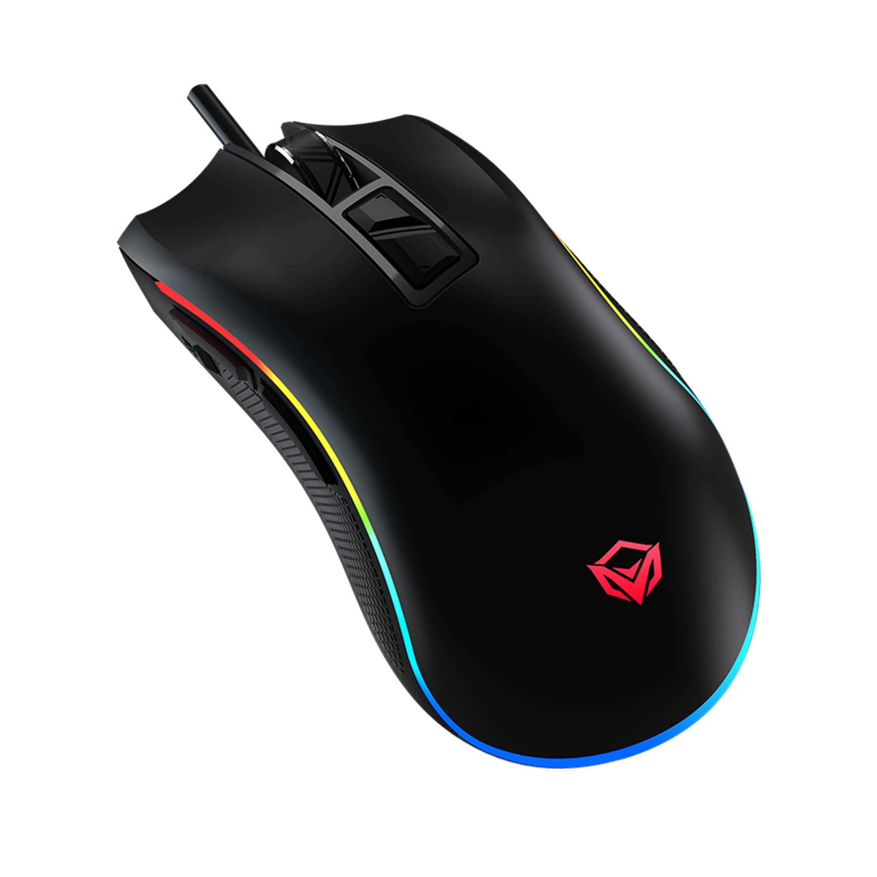 Meetion g3330 - hera rgb tracking gaming mouse (8000 dpi) - for pc & laptop - black