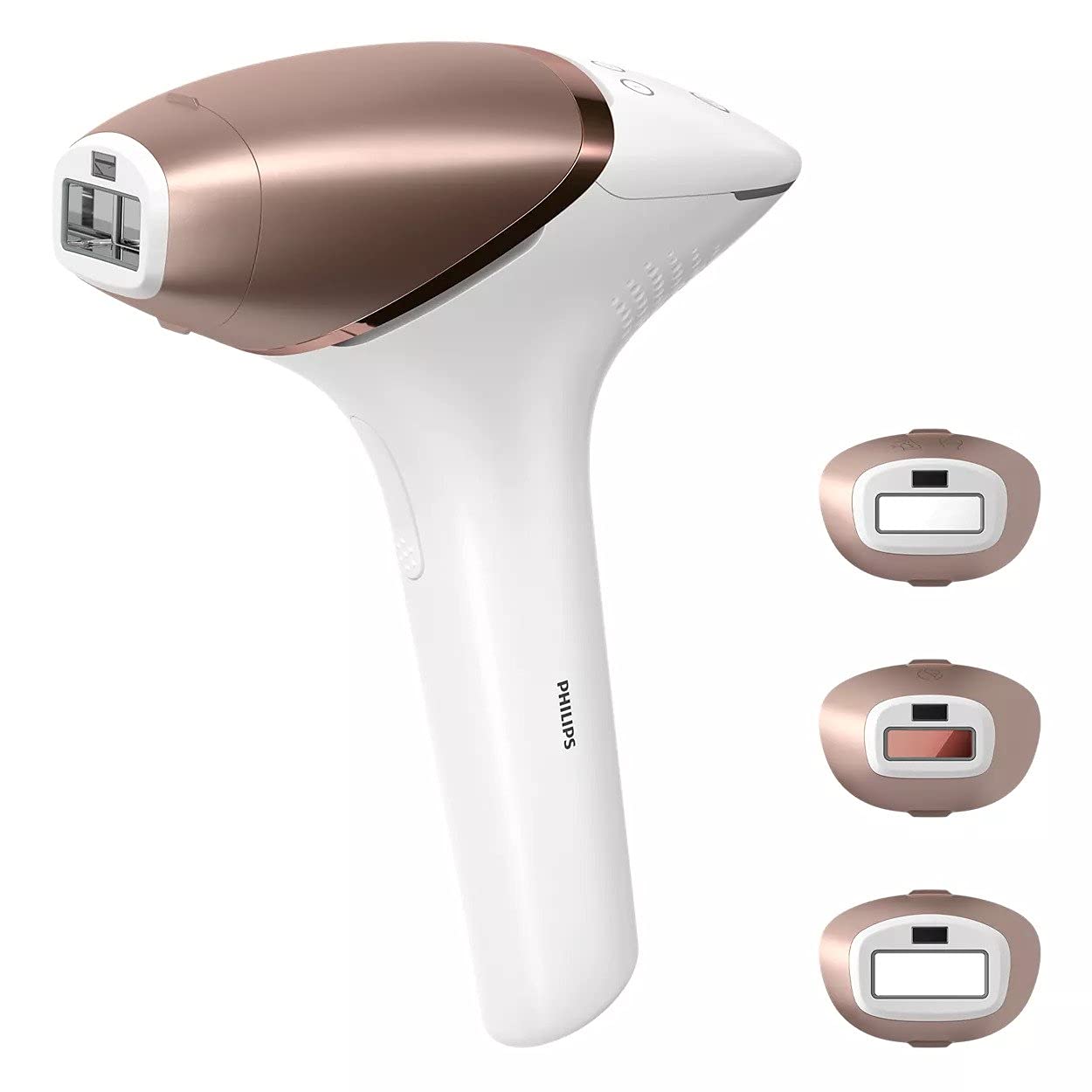 Philips Lumea IPL Epilator with 3 attachments for Face, Body, and Precision Areas (Underarm & Bikini) Cordless, Model: BRI955/60