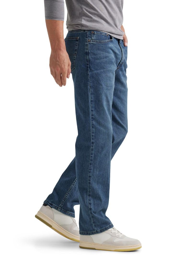 Wrangler Authentics Men's Regular Fit Comfort Flex Waist Jean Pants