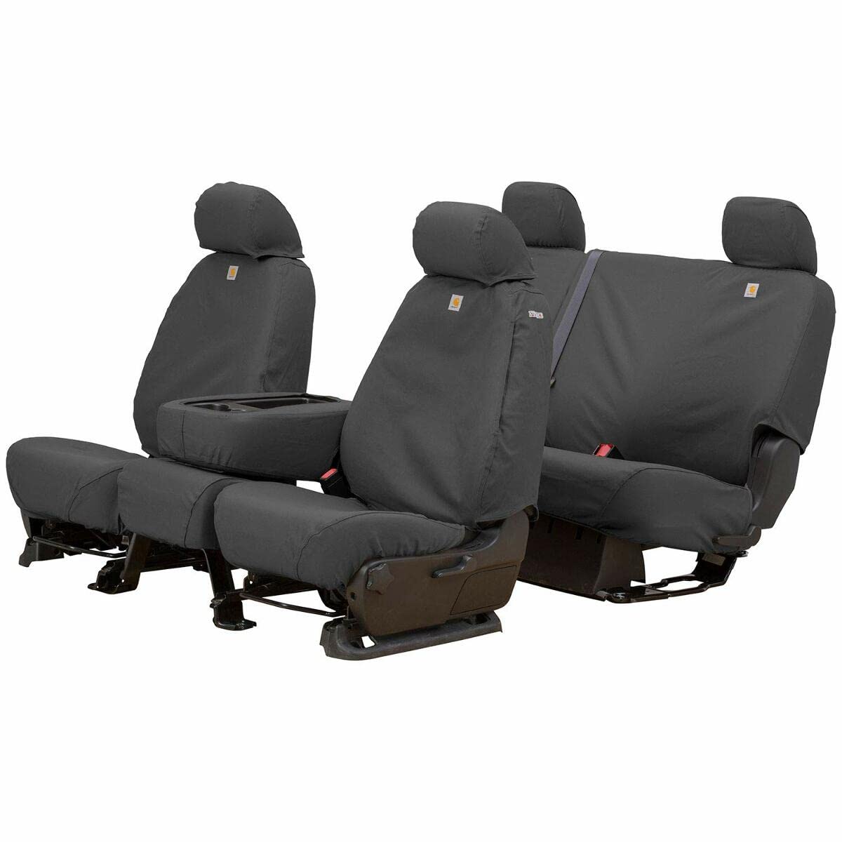 Covercraft Carhartt Seatsaver Custom Seat Covers | Ssc2509Cagy | 1St Row Bucket Seats | Compatible With Select Toyota Tacoma Models, Gravel  ‎Covercraft   