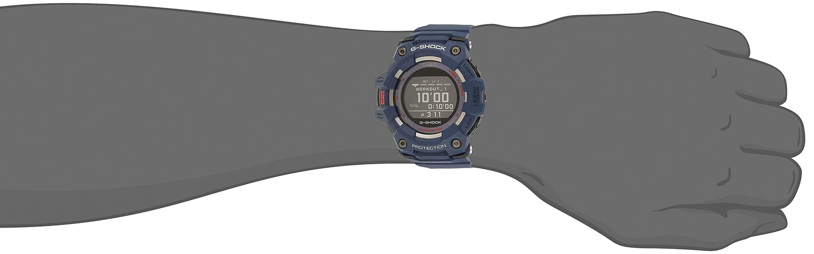 Casio G-Shock Analog-Digital World Time Watch