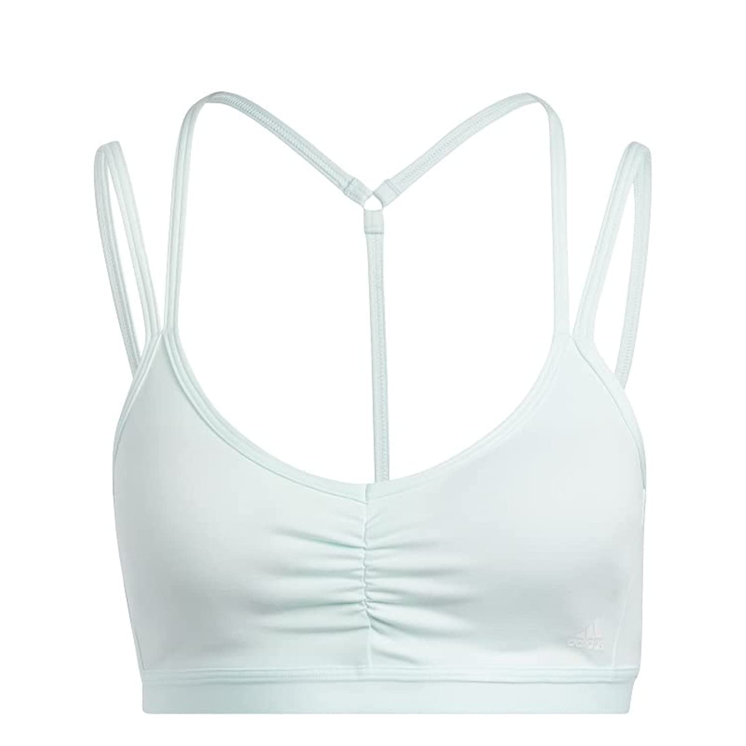 Adidas yo ess ls bra he0125 training ice mint workout bra - light support for women, size mdd