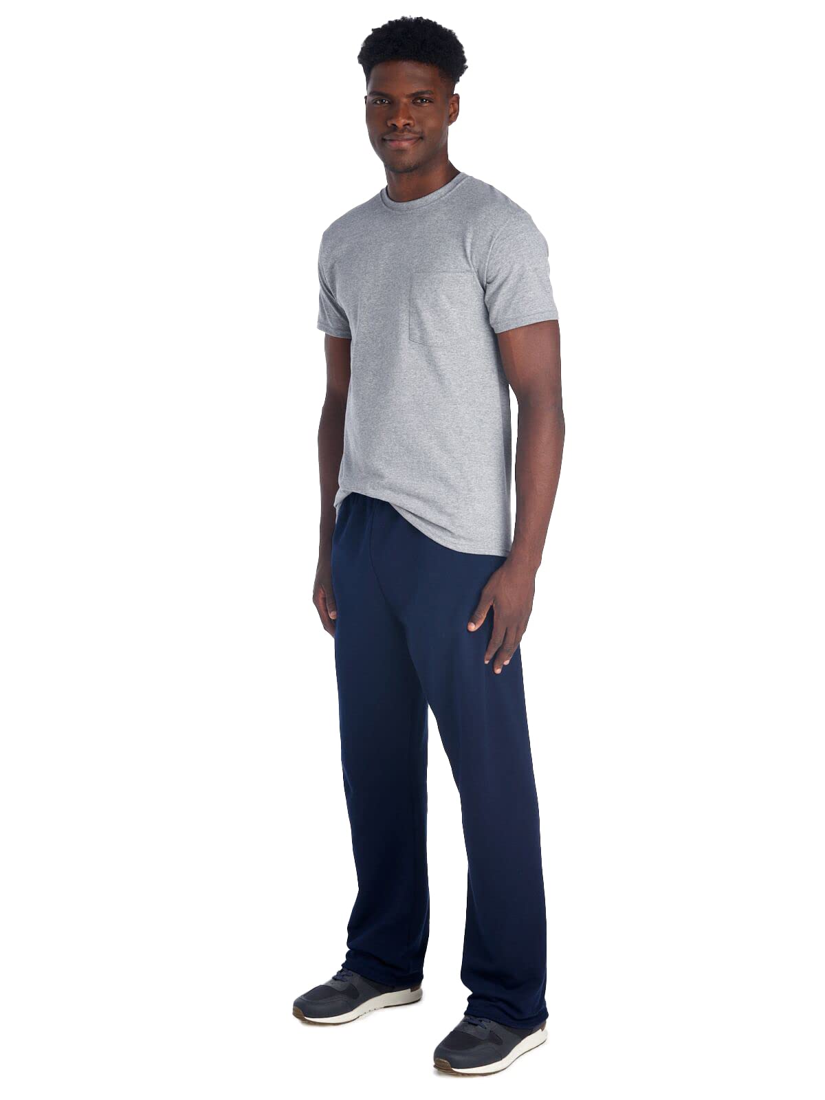 Jerzees Men's Fleece Open Bottom Sweatpants