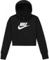 Nike Girl's Nsw Club French Terry Crop Sweatshirt