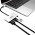 WIWU Alpha 3 In 1 USB-C Hub C2H, Gray  ‎WiWU   