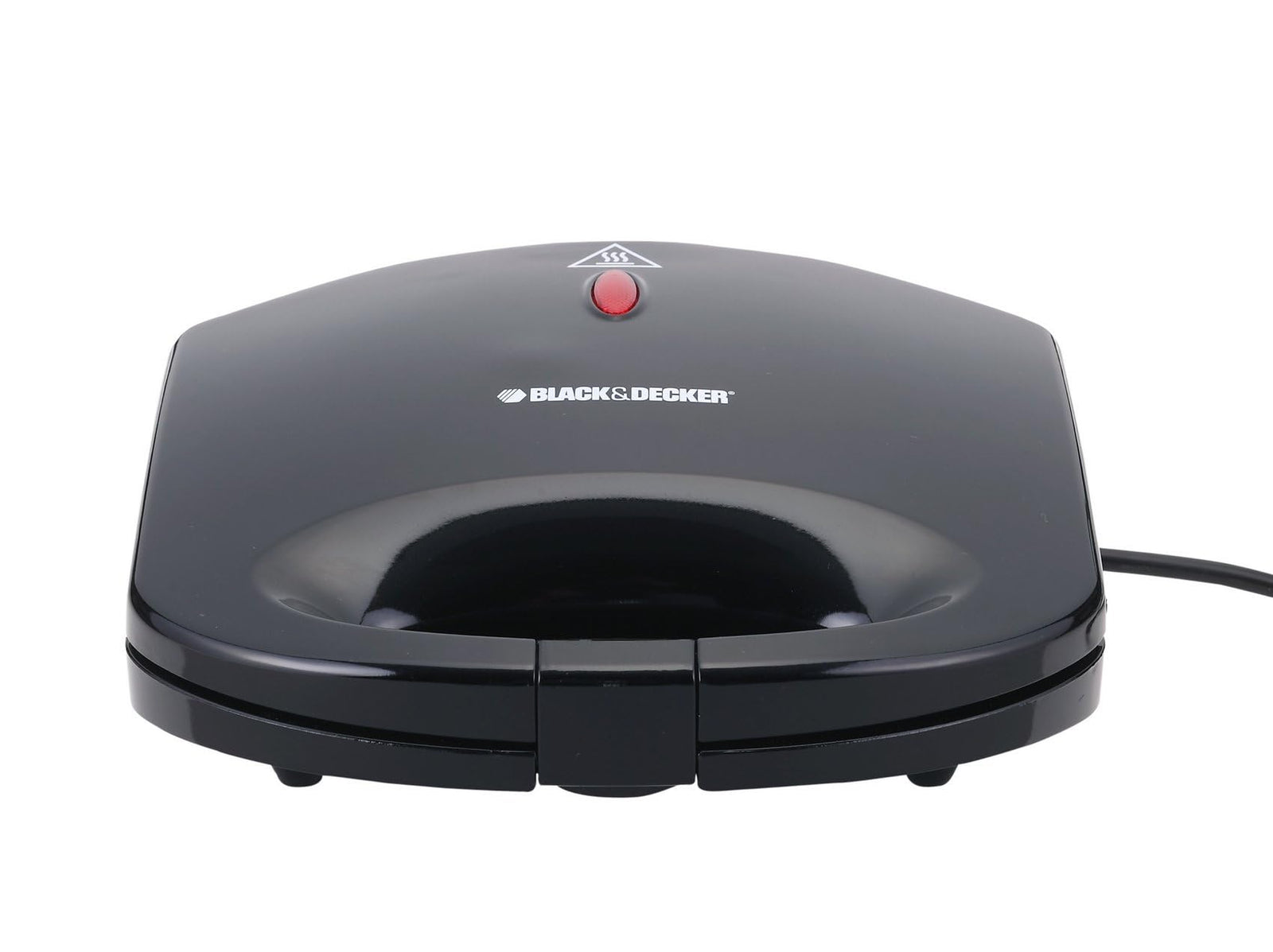 BLACK+DECKER 600W 2 Slice Non-Stick Sandwich Maker Black TS1000-B5