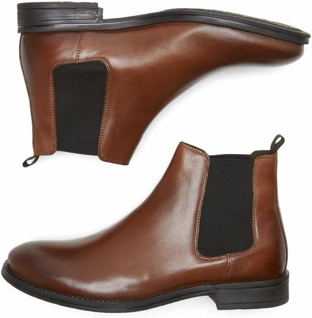 Jack & Jones Argo Leather Chelsea mens Chelsea Boot