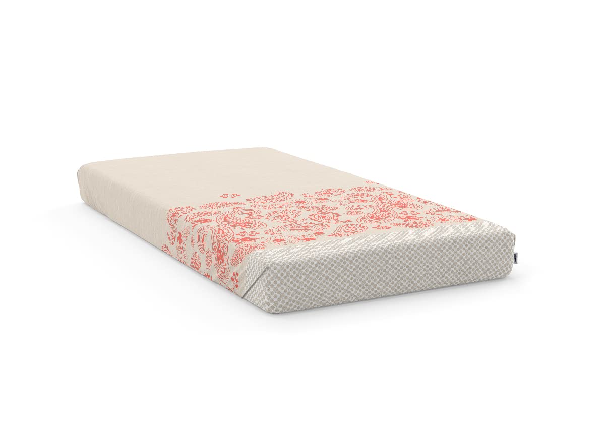 continental comfort Bed sheet flat 144T.C Andalusia Living Coral 275x280cm