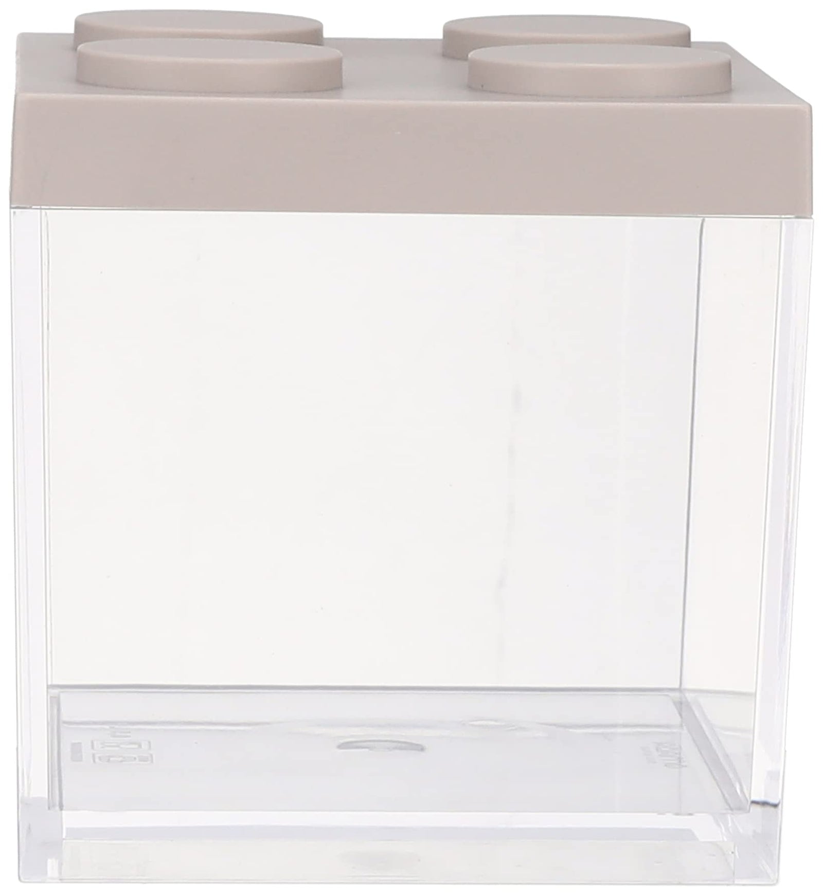 Omada Container BRICKSTORE Taupe CM 10X10X10,5H CAPACITY 0,5L