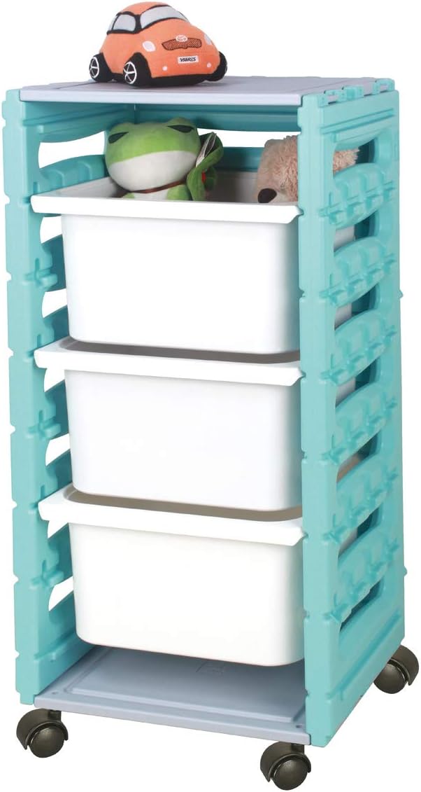 FU-20 - Ching Ching 3 Drawers Cabinet with Castors