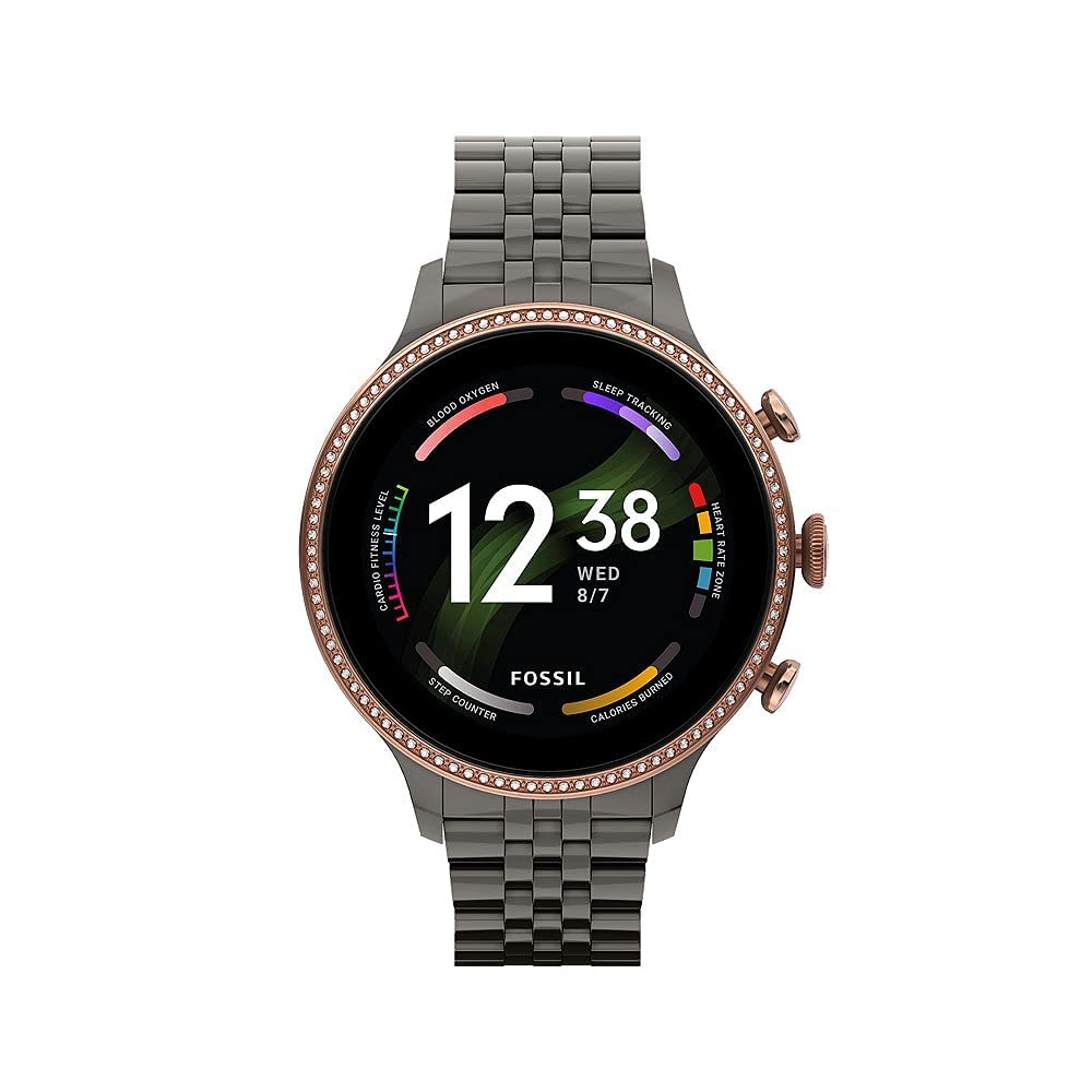 Fossil Women's Gen 6 Smartwatch - 42 mm - Gunmetal - FTW6078