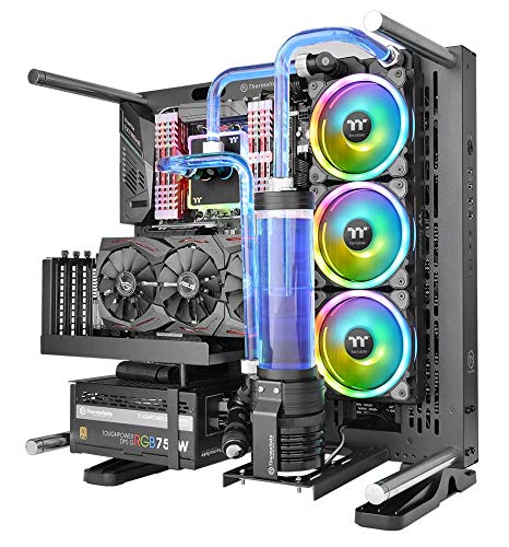 Thermaltake Pacific W6 16.8 Million Color RGB Alexa Razer Chroma Syncable Amd Ryzen Threadripper Tr4 Full Coverage Cpu Water Block Cl-W225-Cu00Sw-A  ‎Thermaltake   