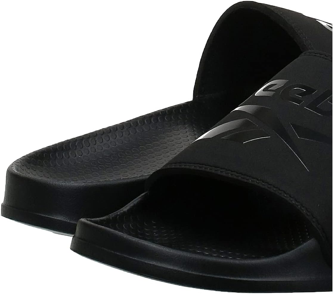 Reebok Mens Fulgere Slides Sandal, Color: Black, Size: 42 EU