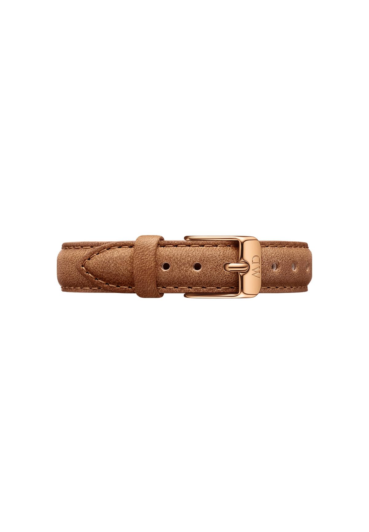 Daniel Wellington Petite Durham Leather Unisex Watch Band - Light Brown