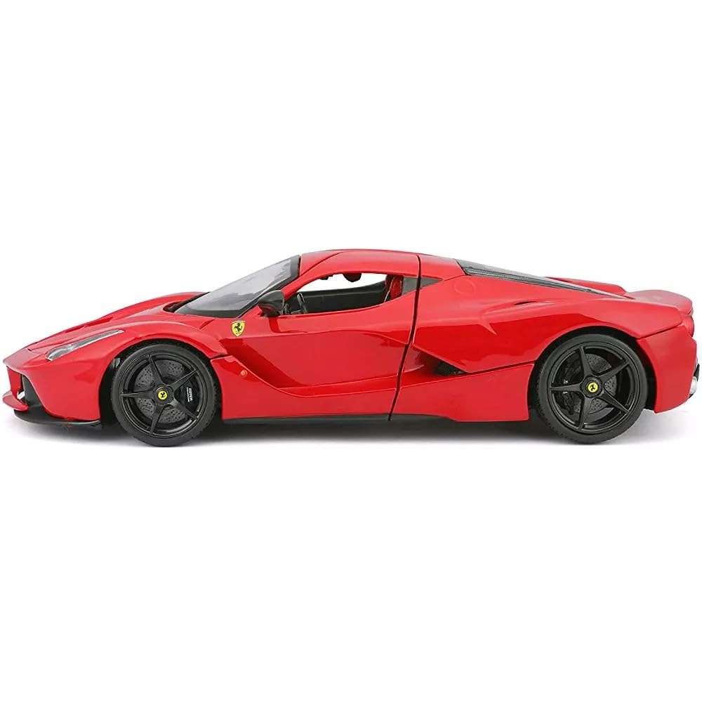 Bburago 1:18 Scale Ferrari Race and Play LaFerrari Diecast Vehicle, red