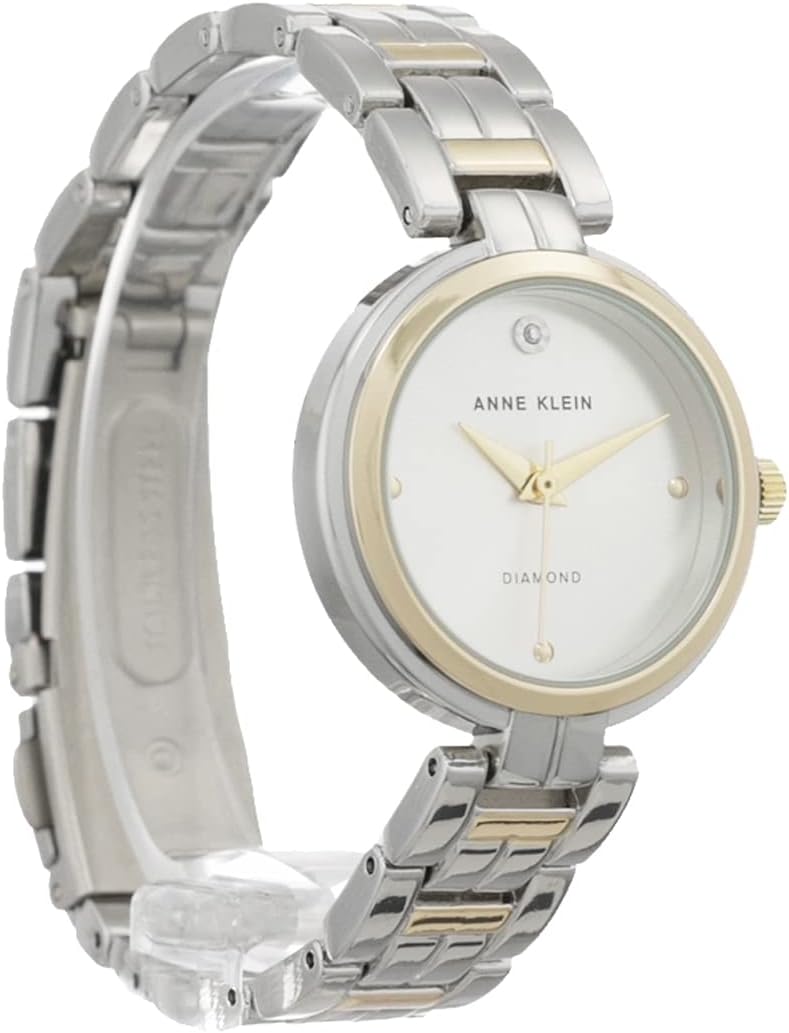 Anne Klein Women's Genuine Diamond Dial Bracelet Watch