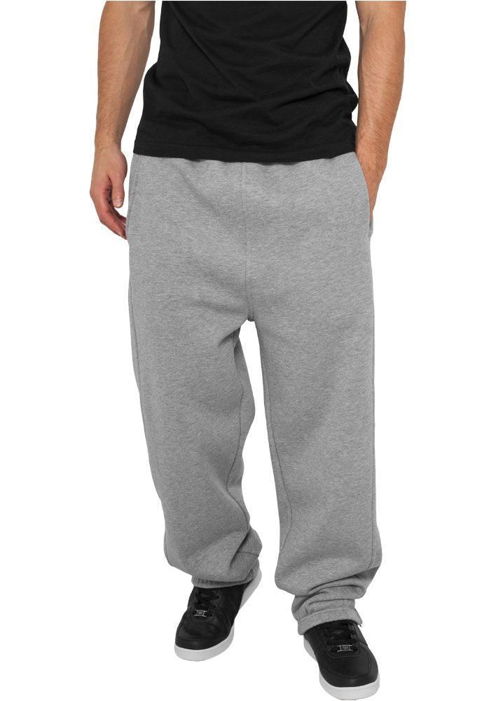 Urban Classics Men's Sweatpants Drawstring Joggers, Sport Trousers with Elastic Waist, Tracksuit Trousers with Elasticated Zipped Ankles, Loose Fit (pack of 1)  Urban Classics   