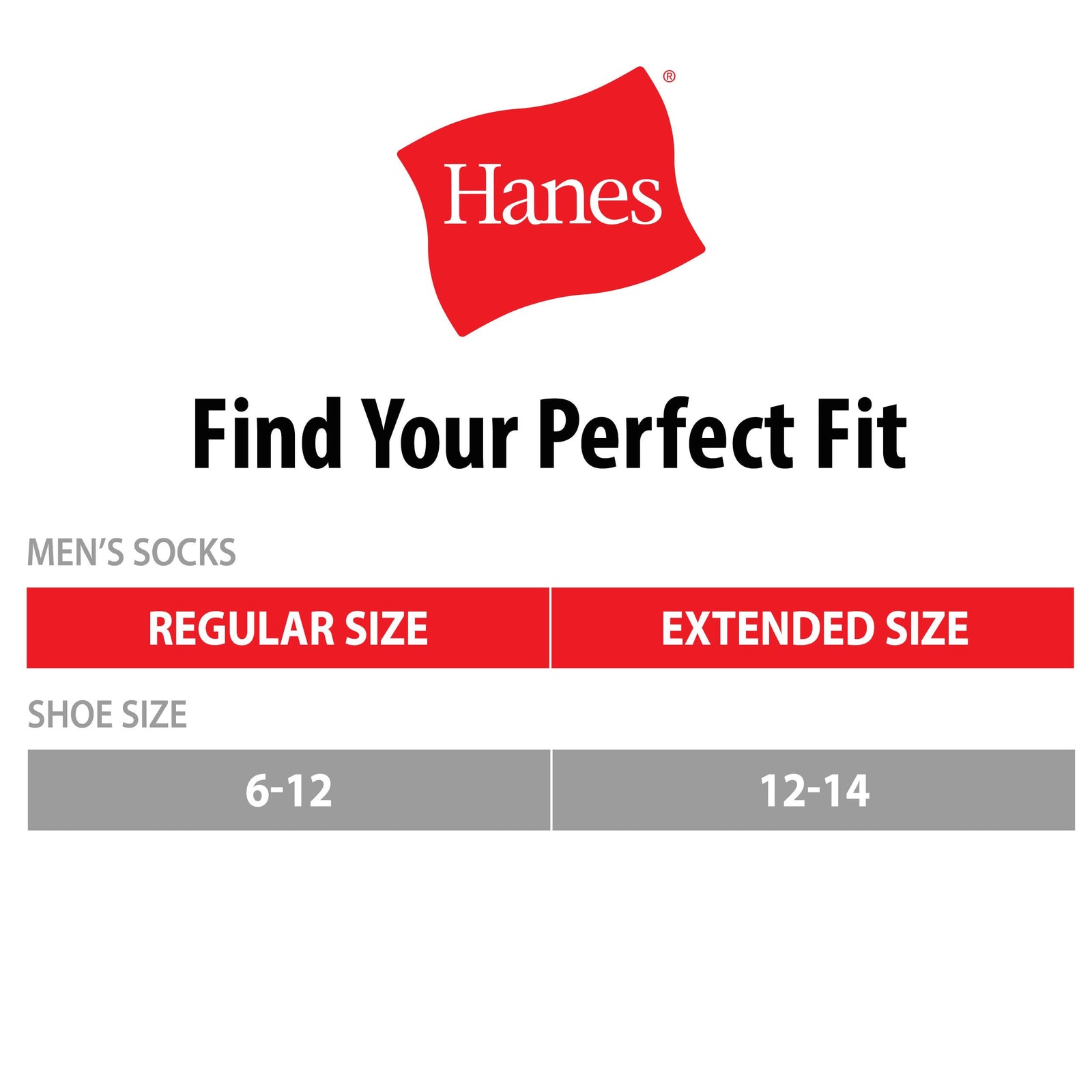 Hanes mens Double Crew Socks 12-pair Pack, Available in Big & Tall  Hanes   