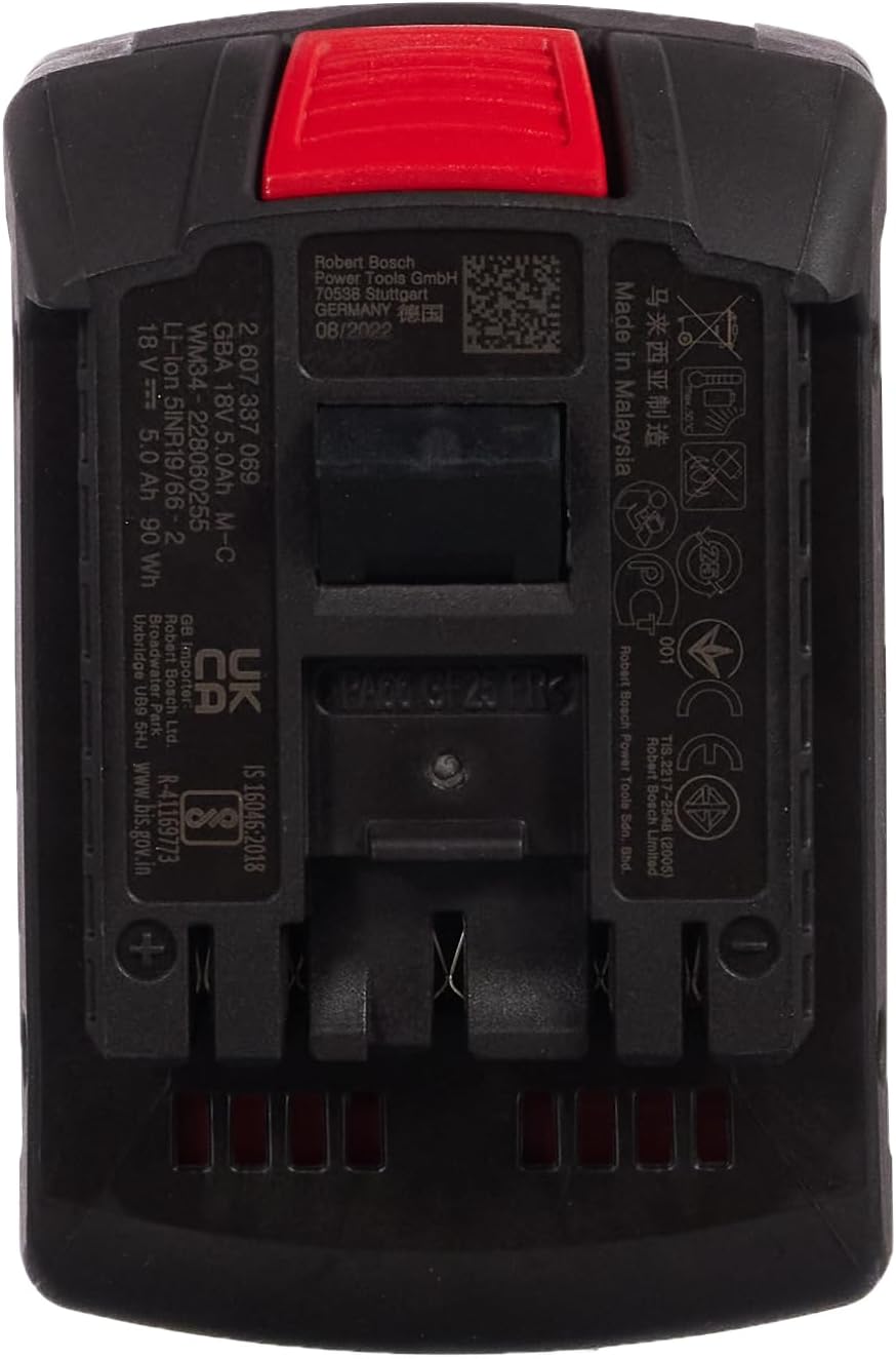 Bosch Battery/Cool Pack Power Tools, 18V, 5.0 Ah, 1600A002U5