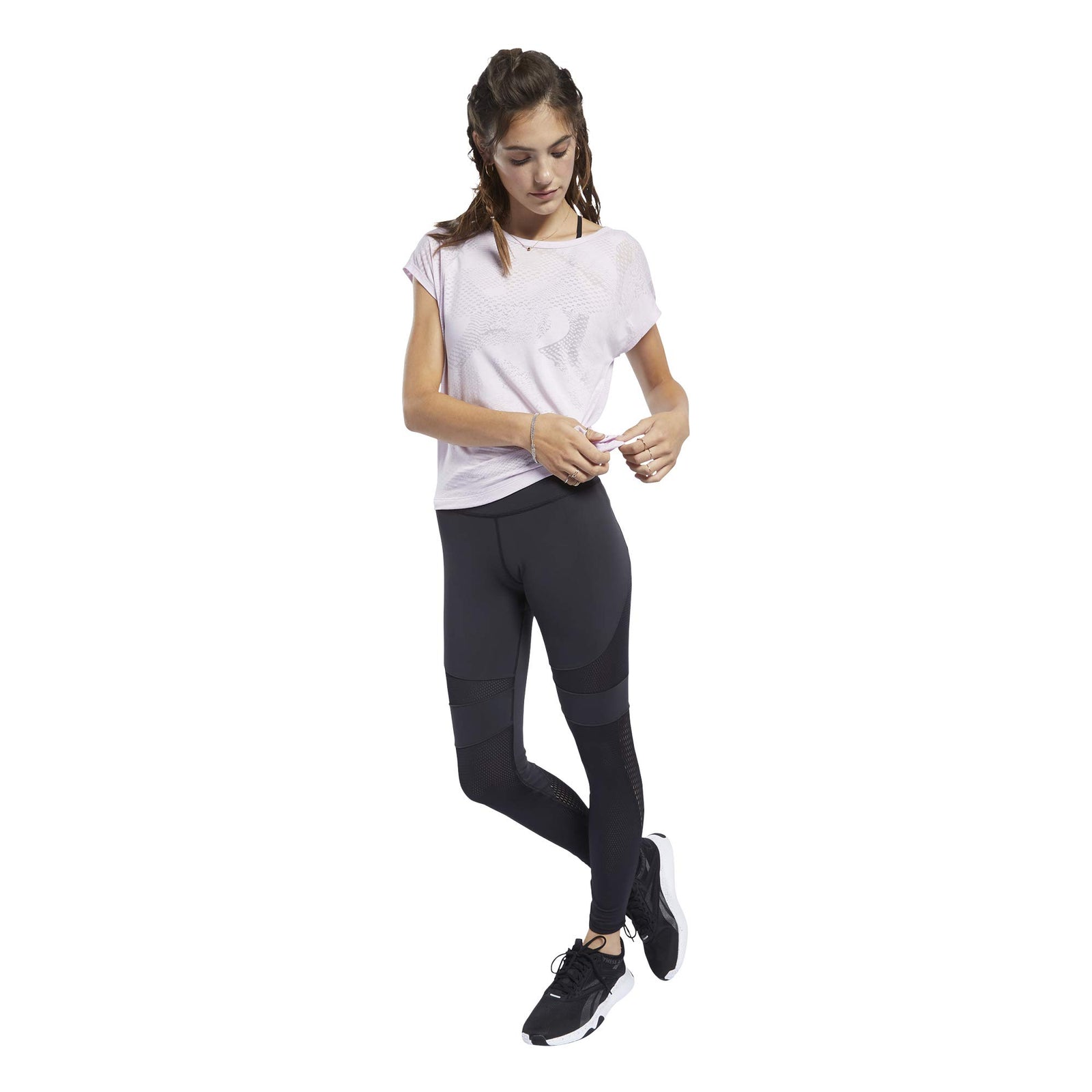 Reebok T-shirt femme Burnout