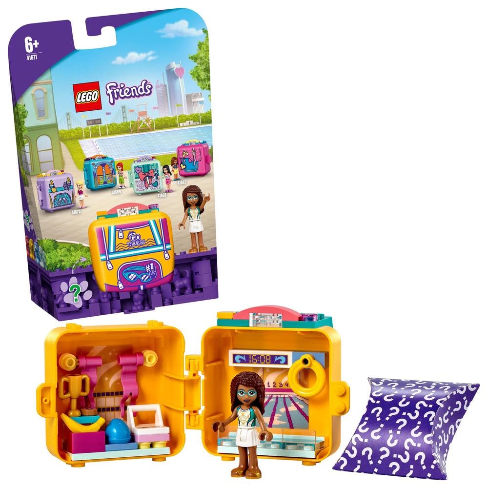 LEGO Friends Andrea's Swimming Cube 41671 Building Kit (59 Pieces)